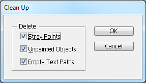Illustrator cleanup