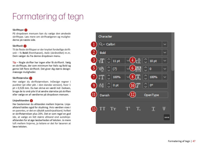 InDesign bog for begyndere