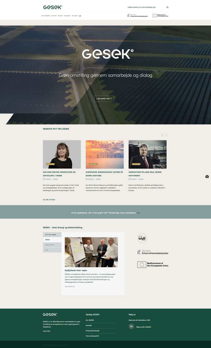 Gesek Webdesign Århus